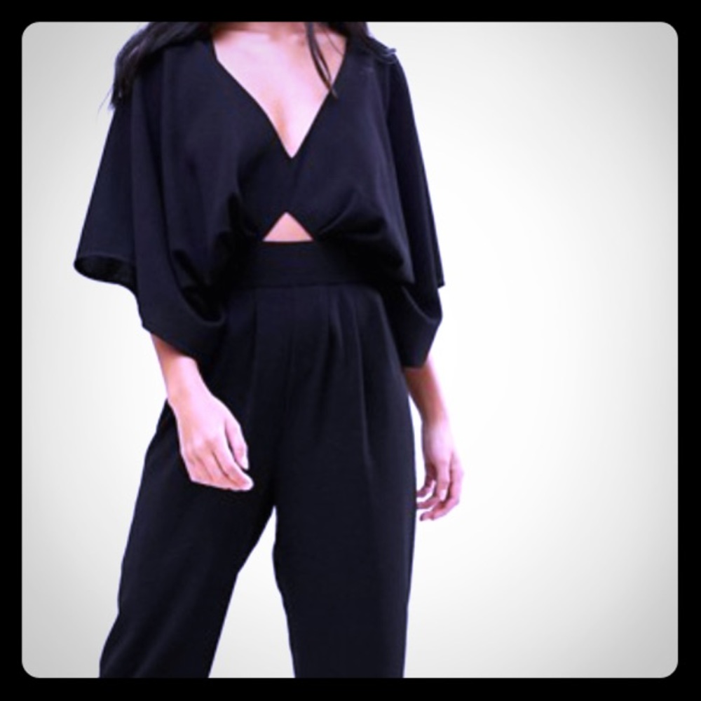 ASOS Design Jumpsuit with kimono sleeves